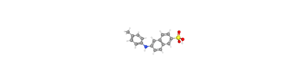 6-(p-Toluidino)-2-naphthalenesulfonic acid sodium salt 化学構造