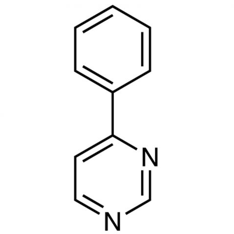 4-Phenylpyrimidine Chemische Struktur