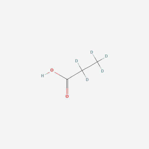 Propionic Acid-d5 Chemical Structure