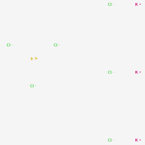 Potassium hexachloroiridate(III) Chemical Structure