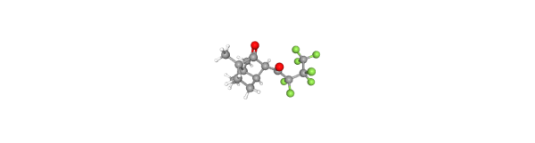 3-(Perfluorobutyryl)-(+)-camphor Chemical Structure