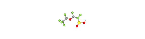 Potassium perfluoro(2-ethoxyethane)sulphonate Chemical Structure