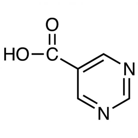 Pyrimidine-5-carboxylic acid Chemische Struktur