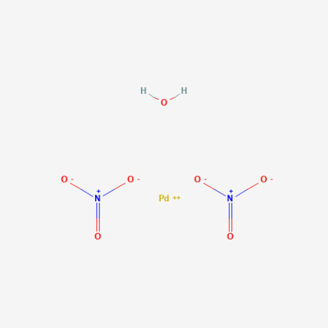 Palladium(II) Nitrate Chemical Structure