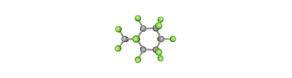 Perfluoro(methylcyclohexane) Chemical Structure