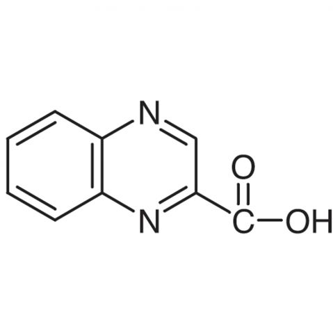 2-Quinoxalinecarboxylic acid Chemical Structure