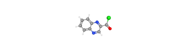 2-Quinoxaloyl chloride 化学構造