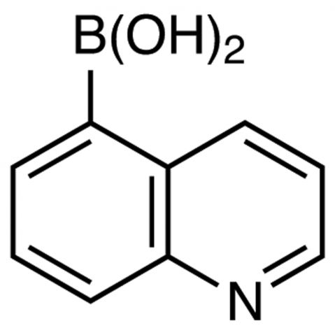 Quinoline-5-boronic Acid(contains varying amounts of Anhydride) Chemical Structure