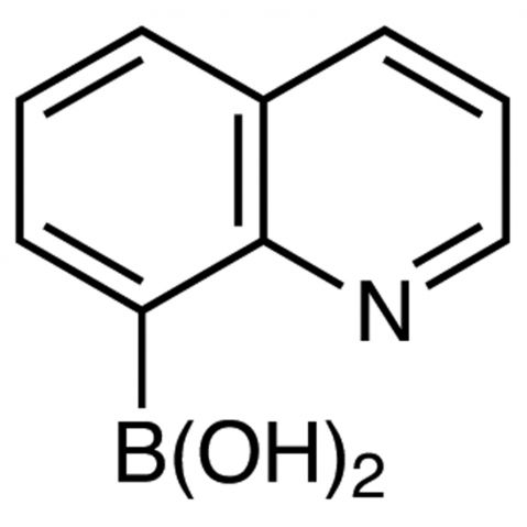 8-Quinolinylboronic acid(contains varying amounts of Anhydride) Chemical Structure