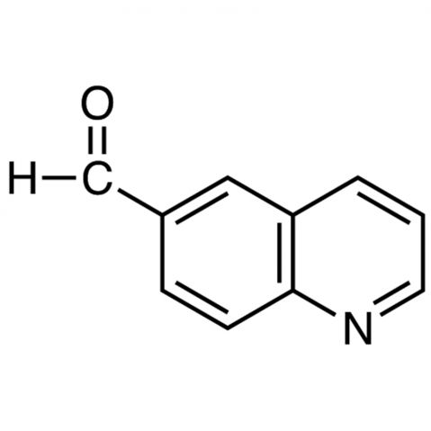 6-Quinolinecarboxaldehyde 化学構造