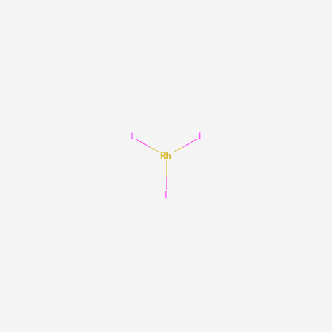 Rhodium(III) iodide Chemische Struktur