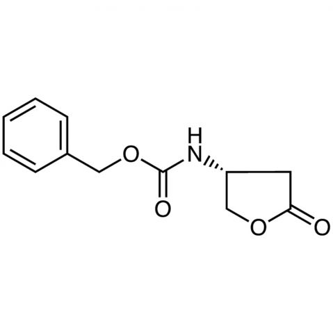 (R)-β-(Carbobenzoxyamino)-γ-butyrolactone Chemical Structure