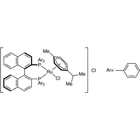 (R)-RuCl[(p-cymene)(BINAP)]Cl Chemical Structure