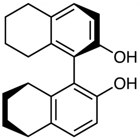 (R)-(+)-5,5′,6,6′,7,7′,8,8′-Octahydro-1,1′-2-naphthol التركيب الكيميائي