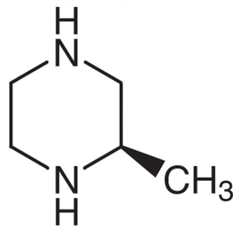 (R)-(-)-2-Methylpiperazine Chemical Structure