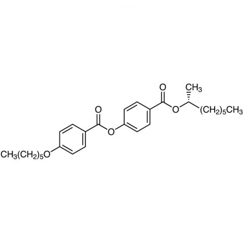 (R)-2-Octyl 4-[4-(Hexyloxy)benzoyloxy]benzoate Chemical Structure