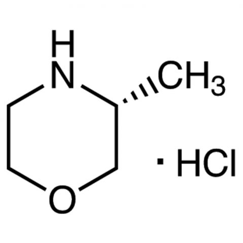 (R)-3-Methylmorpholine Hydrochloride Chemical Structure