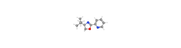 2-[(4R)-4-tert-Butyl-4,5-dihydro-2-oxazolyl]pyridine Chemical Structure