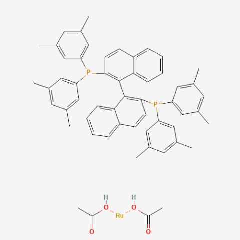 Ru(OAc)2[(S)-xylbinap] Chemical Structure