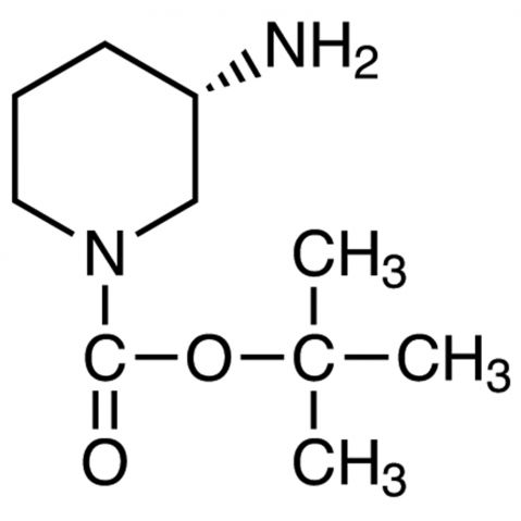 (S)-(+)-3-Amino-1-Boc-piperidine Chemical Structure