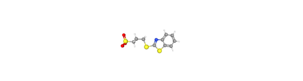 Sodium 3-(benzothiazol-2-ylthio)-1-propanesulfonate Chemical Structure