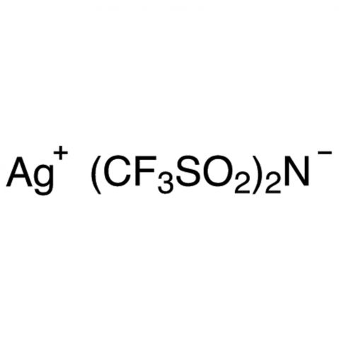 Silver Bis(trifluoromethanesulfonyl)imide 化学構造