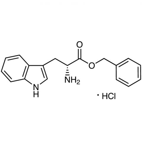 D-Tryptophan Benzyl Ester Hydrochloride Chemical Structure