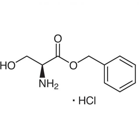 L-Serine Benzyl Ester Hydrochloride Chemische Struktur