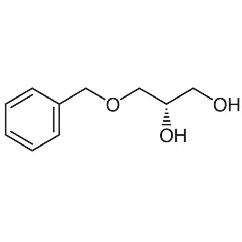 (S)-(-)-3-Benzyloxy-1,2-propanediol 化学構造