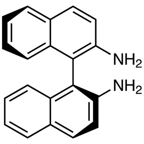 (S)-(-)-1,1′-Binaphthyl-2,2′-diamine Chemical Structure