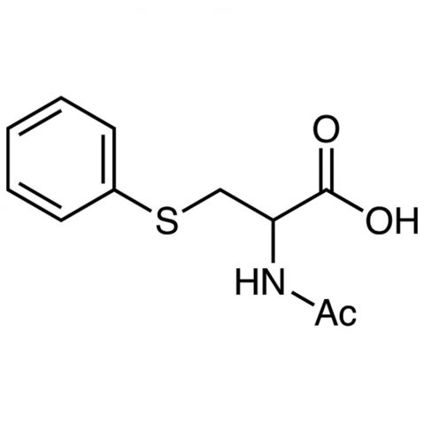 DL-Phenylmercapturic Acid 化学構造