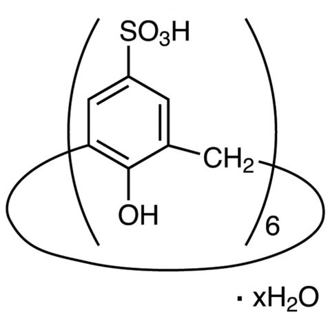 4-Sulfocalix[6]arene Hydrate Chemical Structure