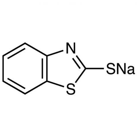 Sodium 2-Mercaptobenzothiazole 化学構造