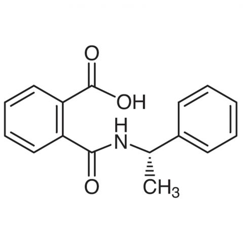 (S)-(-)-N-(α-Methylbenzyl)phthalamic Acid Chemical Structure