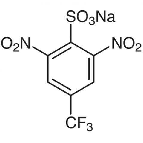 Sodium 2,6-Dinitro-4-(trifluoromethyl)benzenesulfonate Chemical Structure