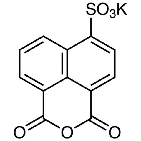 4-Sulfo-1,8-naphthalic Anhydride Potassium Salt Chemical Structure