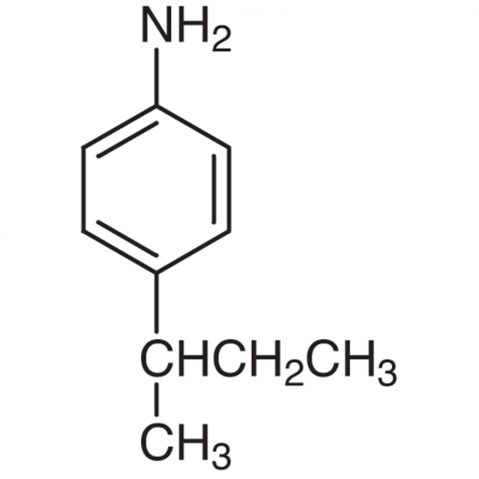 4-sec-Butylaniline Chemische Struktur