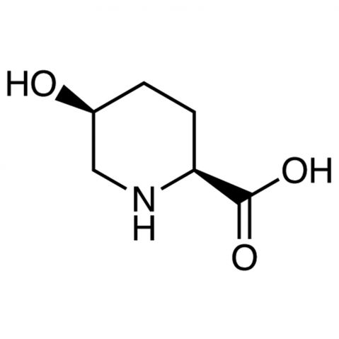 (2S,5S)-5-hydroxypiperidine-2-carboxylic acid Chemical Structure