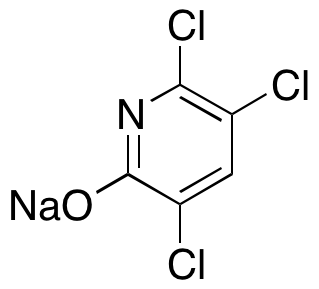 Sodium 3,5,6-trichloropyridin-2-olate Chemical Structure