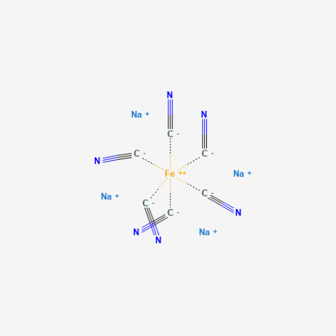 Sodium hexacyanoferrate (II) Chemical Structure