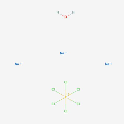 Sodium hexachloroiridate(III) hydrate Chemische Struktur