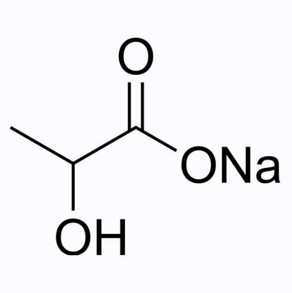 Lactate sodium التركيب الكيميائي