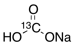 Sodium bicarbonate-(13C) Chemical Structure