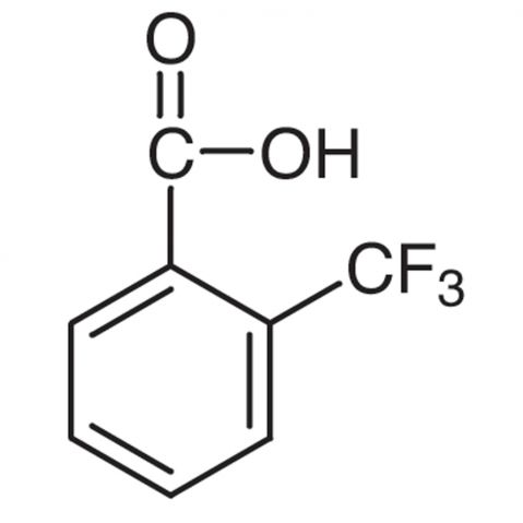 2-(Trifluoromethyl)benzoic acid Chemical Structure