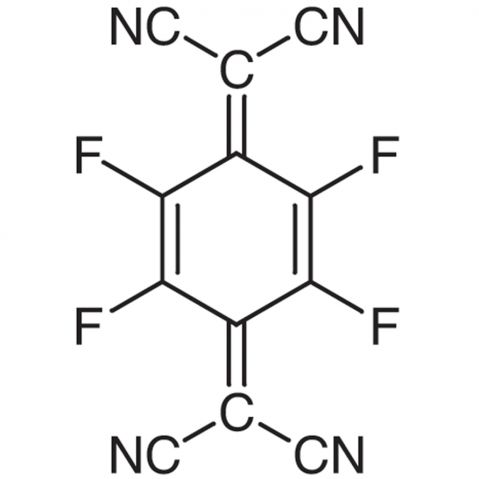 2,3,5,6-Tetrafluoro-7,7',8,8'-tetracyanoquinodimethane Chemical Structure