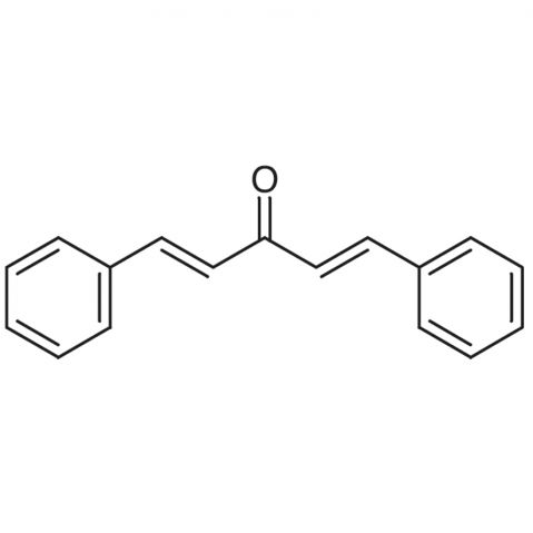 trans,trans-Dibenzylideneacetone 化学構造