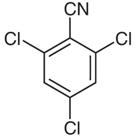 2,4,6-Trichlorobenzonitrile Chemical Structure