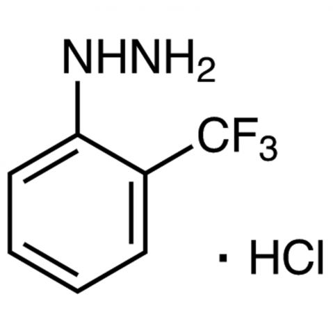 2-(Trifluoromethyl)phenylhydrazine hydrochloride Chemical Structure