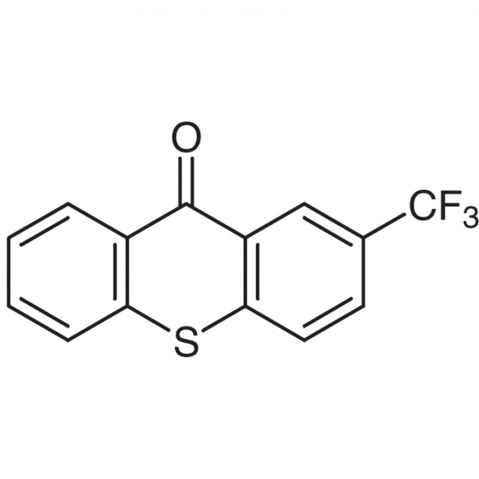 2-(Trifluoromethyl)thioxanthen-9-one التركيب الكيميائي