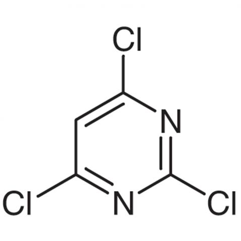 2,4,6-Trichloropyrimidine Chemical Structure